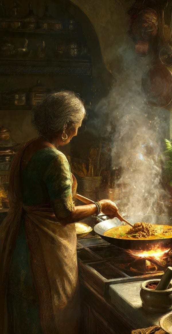 The Aunty Who Toasts Her Own Curry Paste — And Why It Changes Everything