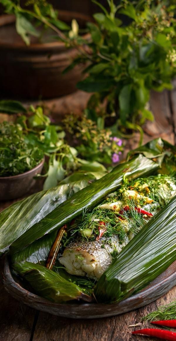 Aunty's Lao Mok Pa (Banana Leaf Fish) — What the Aunties Actually Make