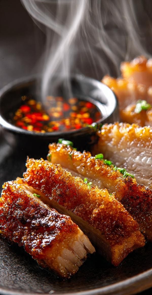 Filipino Lechon Kawali — Crispy Pork Belly That Cracks