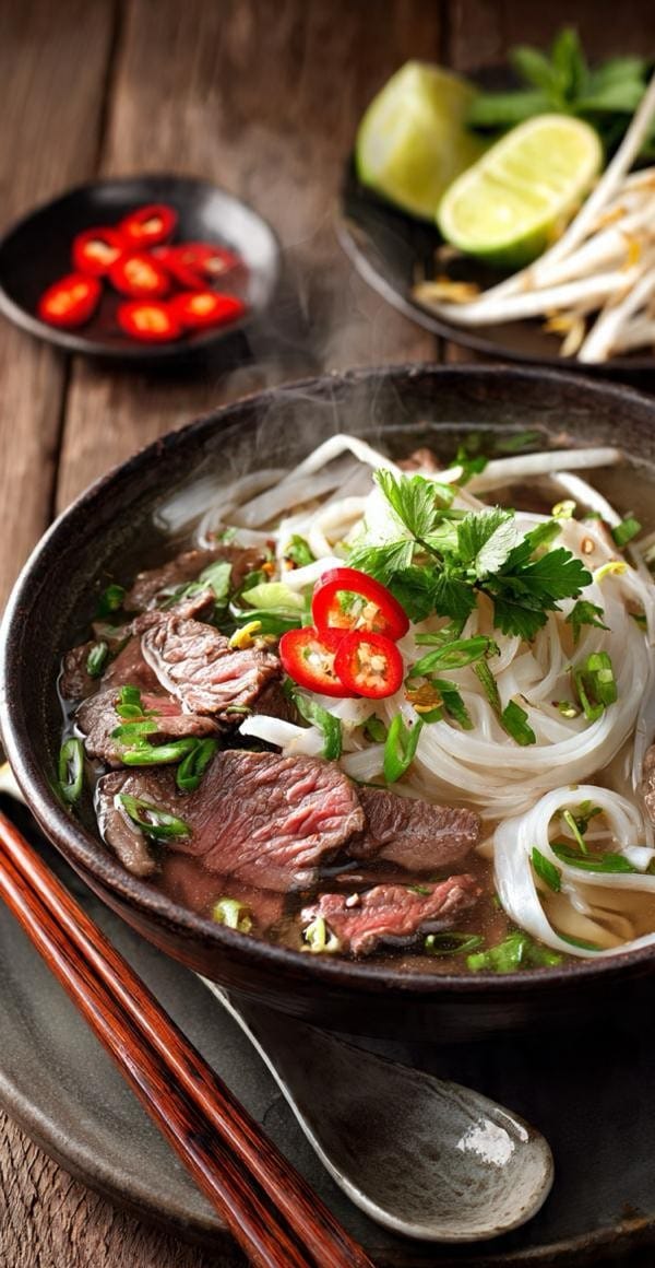 Vietnamese Beef Pho (Pho Bo)